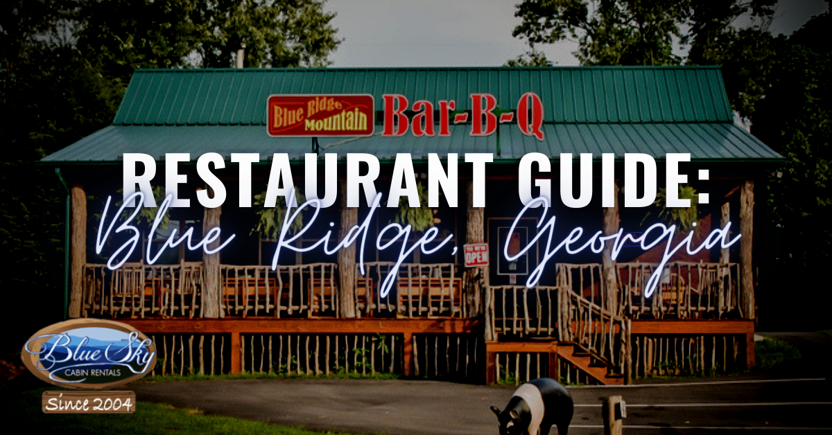 Blue Ridge, Restaurant Guide (2023)